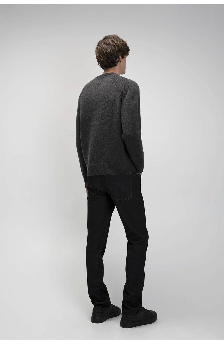 NAKED CASHMERE Oaklyn Cashmere Crewneck Sweater, Alternate, color, Charcoal