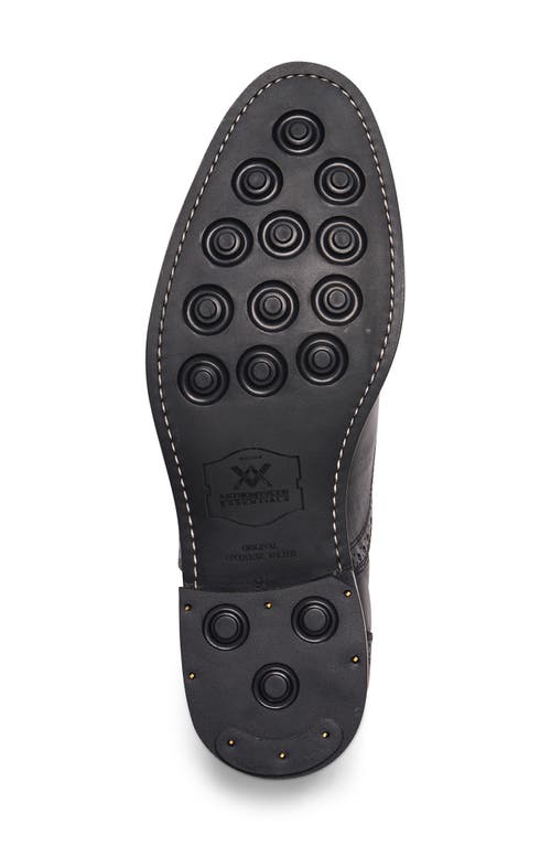 Anthony Veer Ford Quarter Brogue Cap Toe Oxford In Black