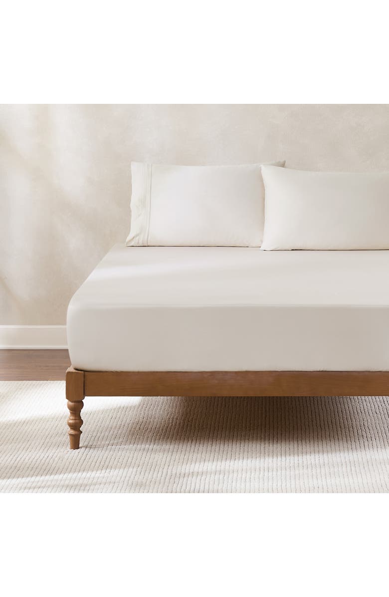 Chuks Collins x Lush Decor Pleat Cotton Sheet Set, Alternate, color, 