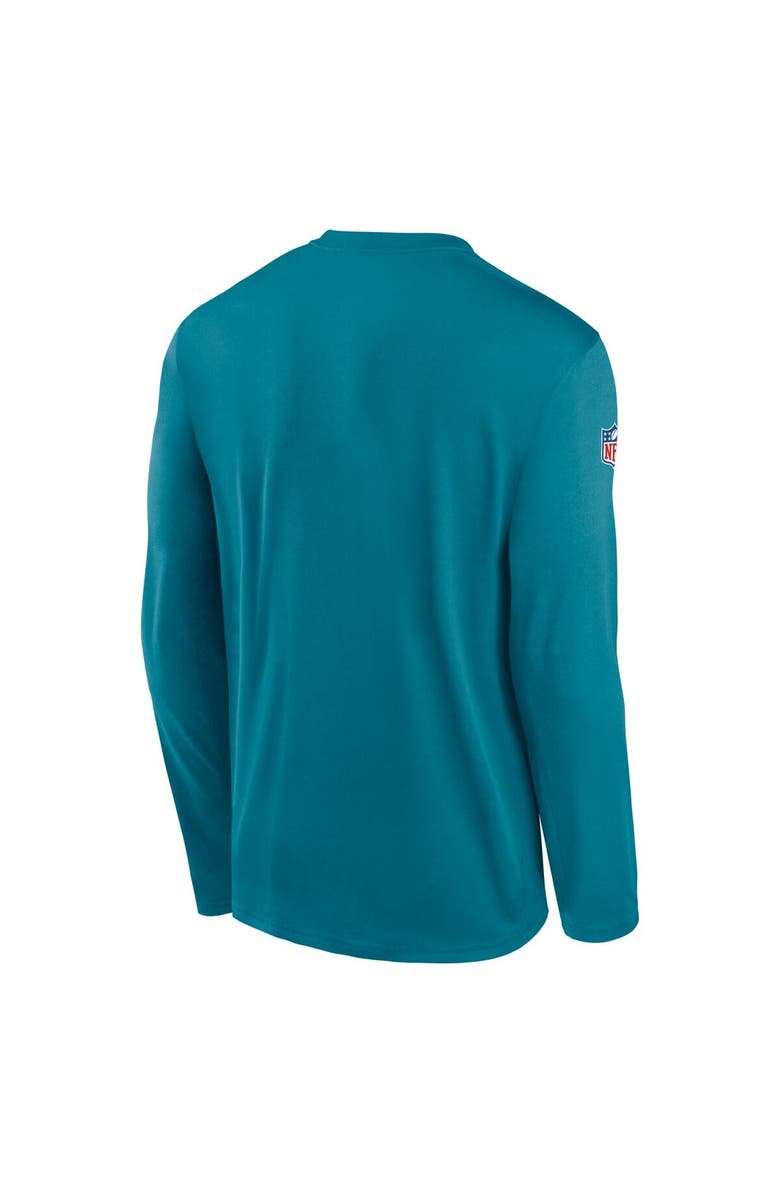 Nike Men's Nike Teal Jacksonville Jaguars Legend Small Logo Performance Long Sleeve T-Shirt, Alternate, color, Teal