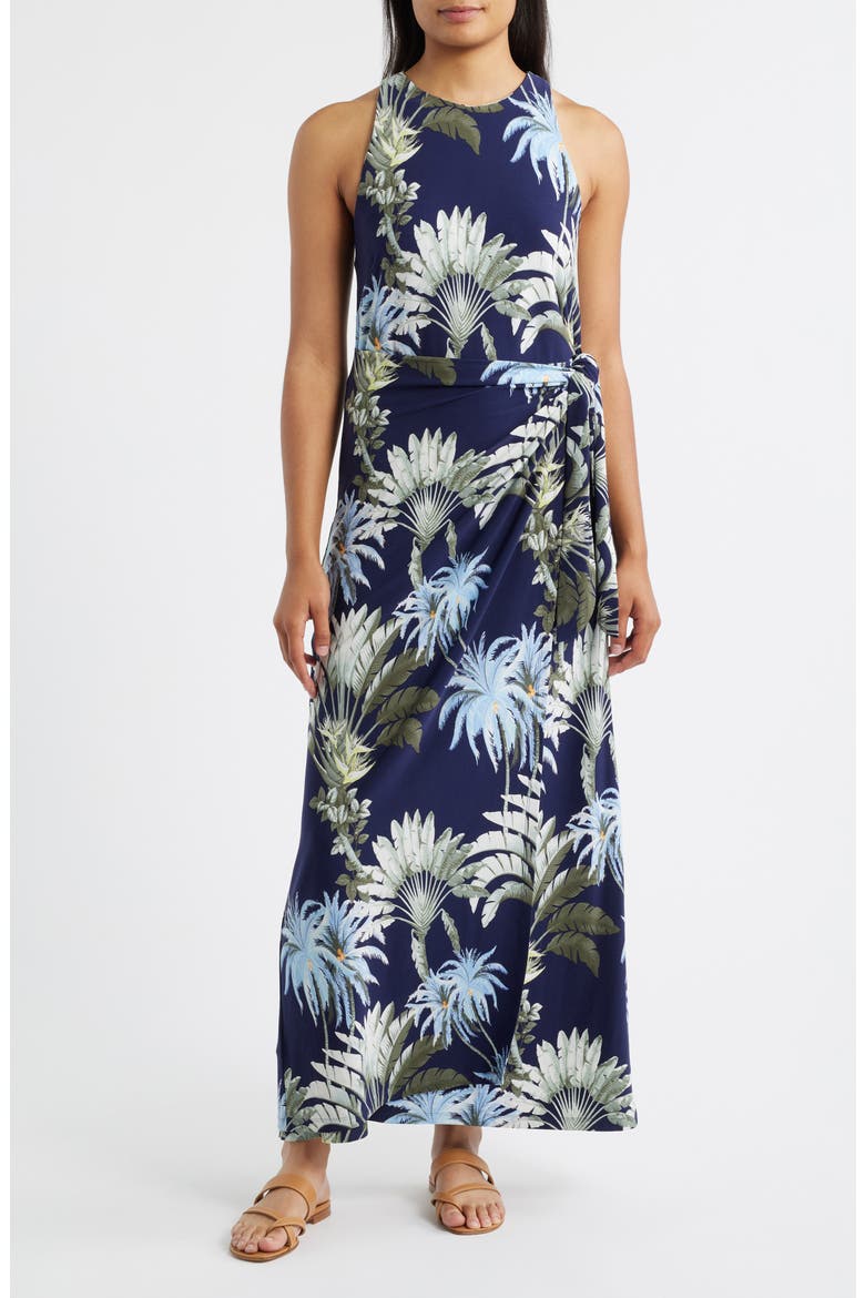 Jasmina Palisade Sleeveless Maxi Dress, Main, color, COASTLINE