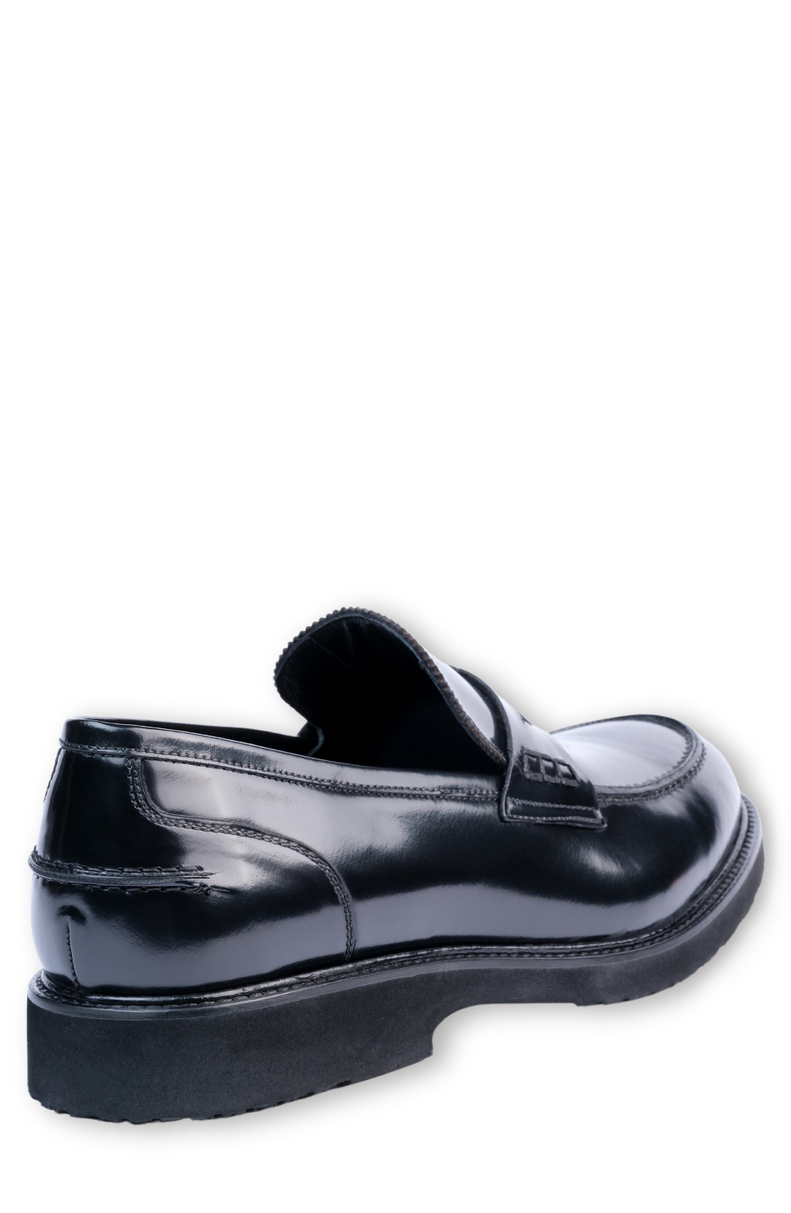 VELLAPAIS Tavro Penny Loafer, Alternate, color, Black