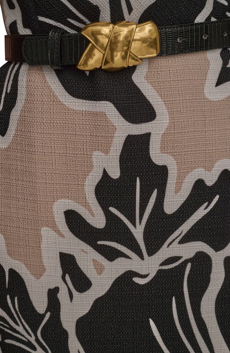 Donna Karan New York Sleeveless Sheath Dress, Alternate, color, Sand Multi