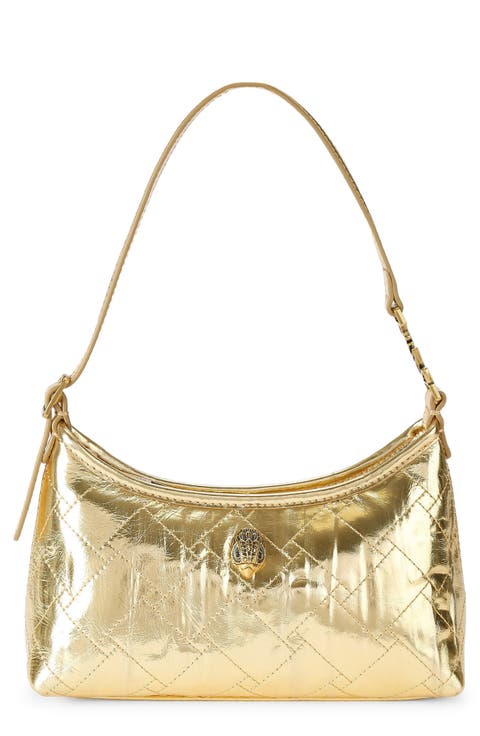 Kurt Metallic Leather Sling Bag