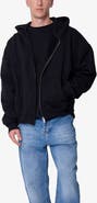 mnml Heavy Basic Cotton Zip Front Hoodie