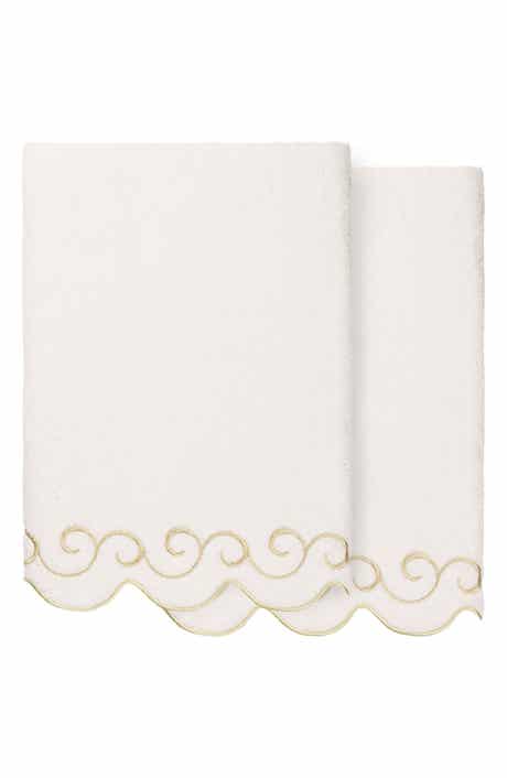 Simplicity Scallop 2-Piece Bath Towel Set