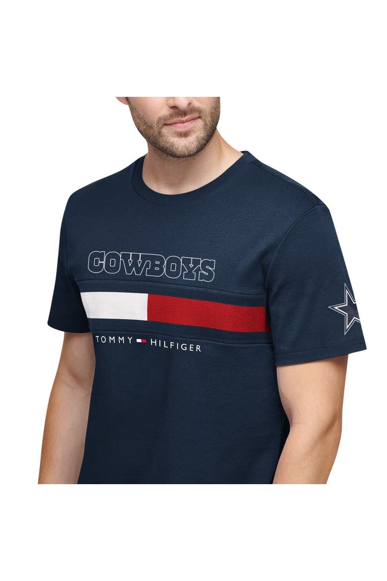 Men's Tommy Hilfiger Navy Dallas Cowboys Insert T-Shirt, Alternate, color, Navy