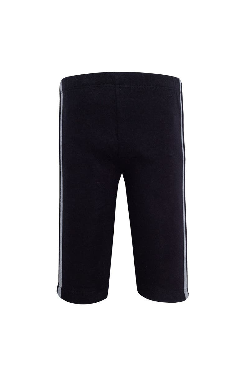 Hudson Baby Four-Piece Collection of Bottoms, Alternate, color, Heather Gray Black