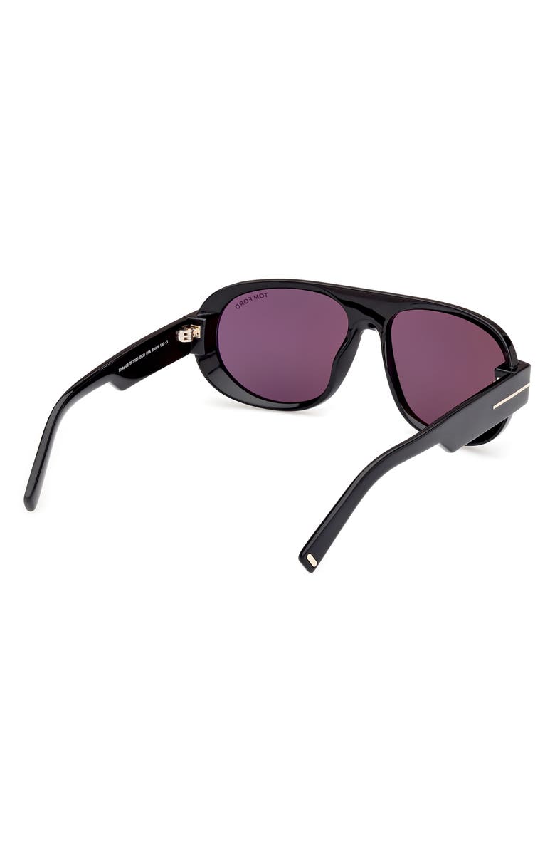 TOM FORD Blake 59mm Pilot Sunglasses, Alternate, color, 