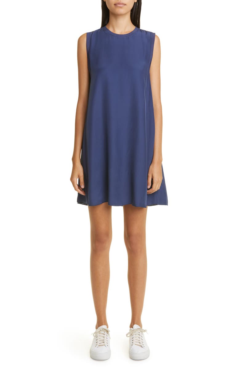 ATM Anthony Thomas Melillo Sleeveless Silk Shift Dress, Main, color, 