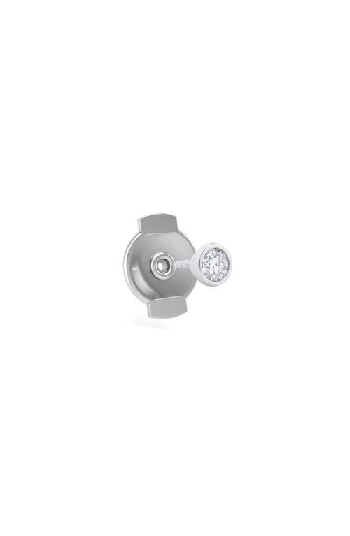 Seed2stone The Starlet Back-off Stud In Silver