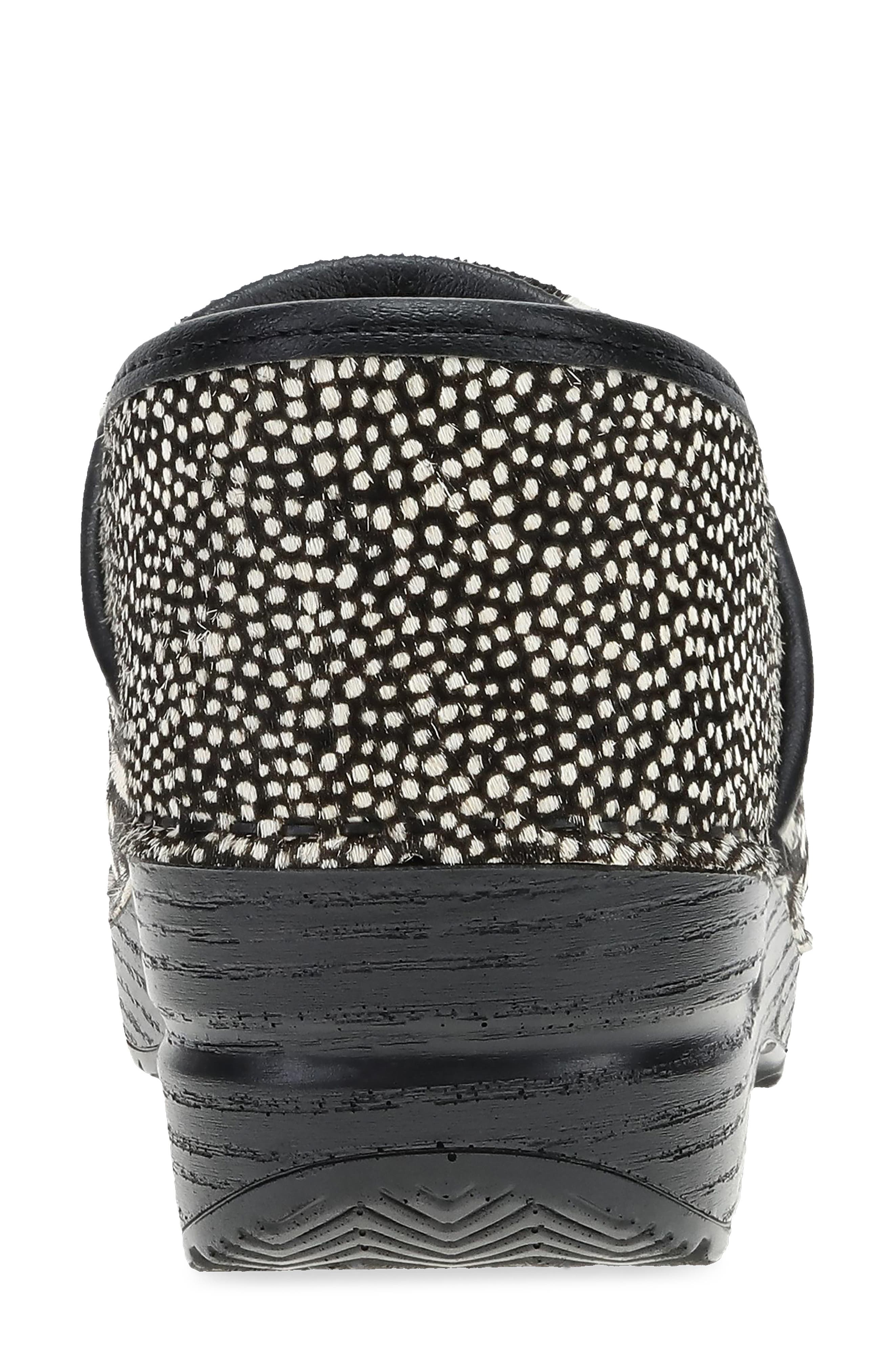Dansko Professional Clog, Alternate, color, Spotted Haircalf