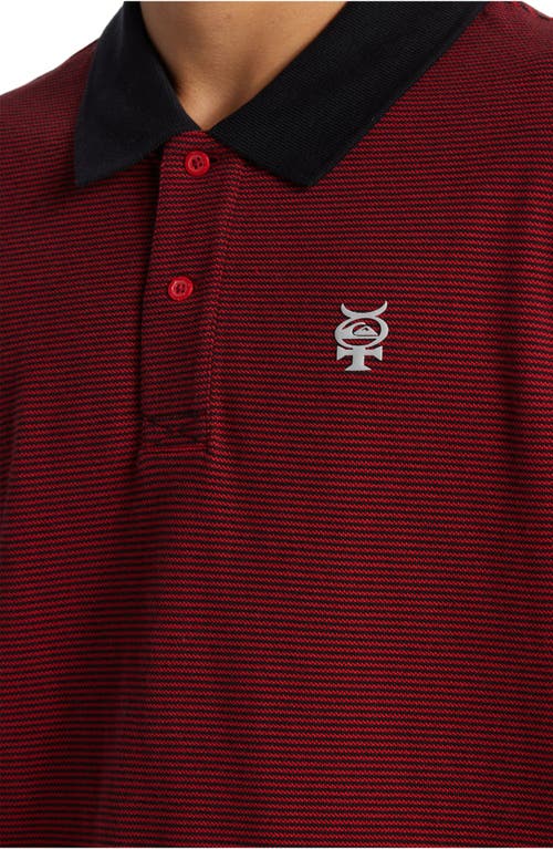 Quiksilver Mercury Polo In Animal Print