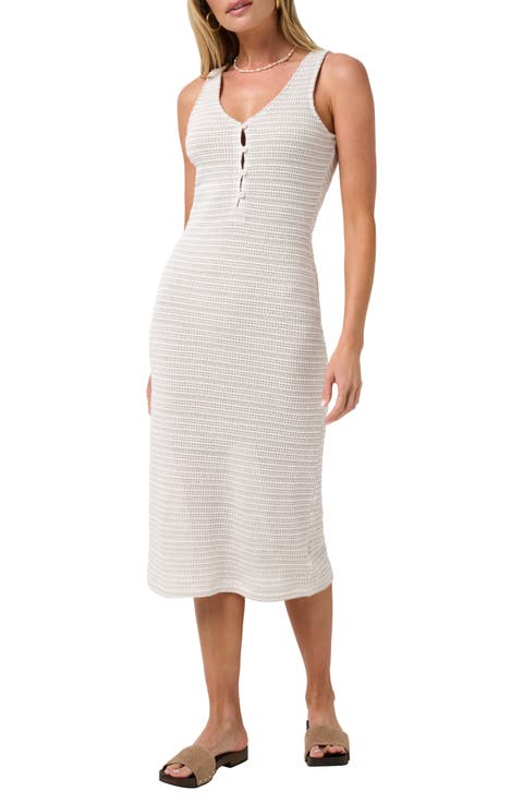 Beach Club Cover-Up Midi Dress