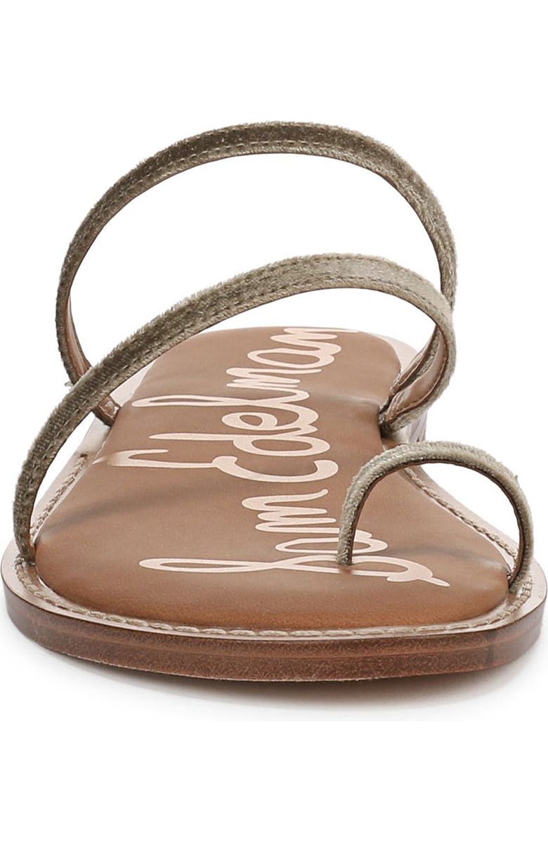 Sam Edelman Harlyn Toe Loop Slide Sandal, Alternate, color, Mushroom