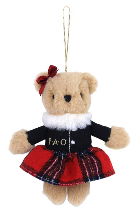 Kids' Bear Plush Ornament