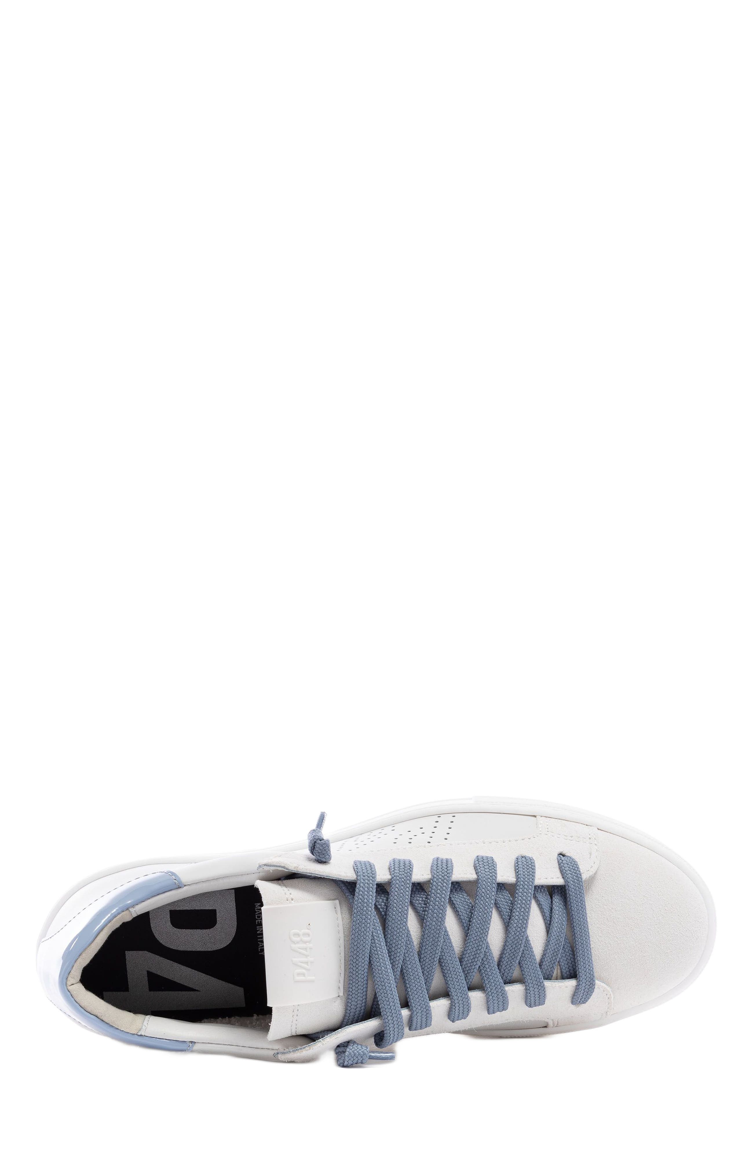 P448 Thea Platform Sneaker, Alternate, color, Sky