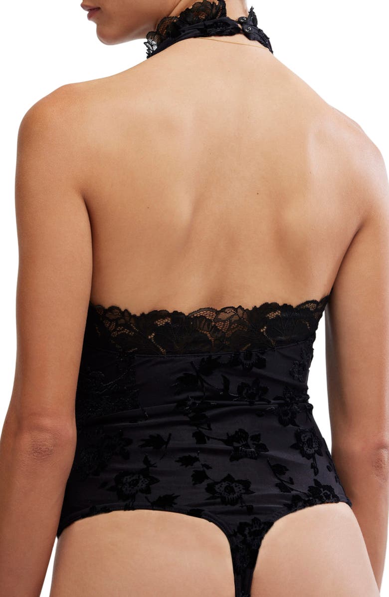 Free People Late Night Stretch Bodysuit, Alternate, color, 