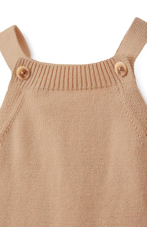 Cotton On Kids Organic Knit Bubbbysuit In Oatmilk Marle