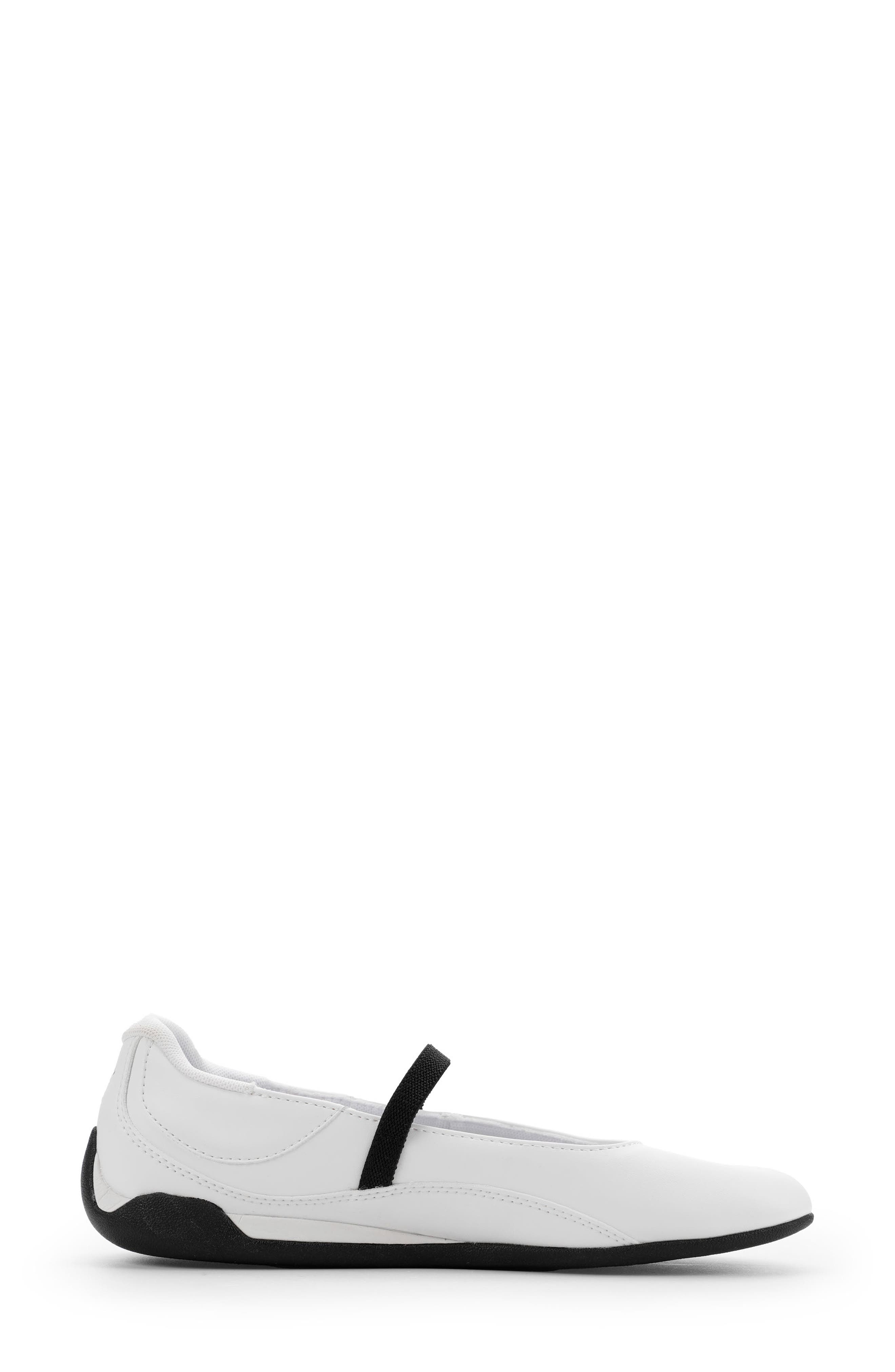 Replicatch Ballet Flat, Alternate, color, PUMA WHITE/ PUMA BLACK