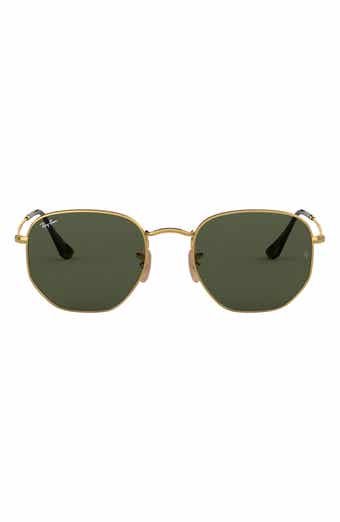 Ray-Ban 48mm Hexagonal Flat Lens Sunglasses