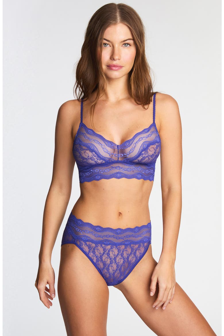 Lace Kiss Bralette, Alternate, color, SPECTRUM BLUE