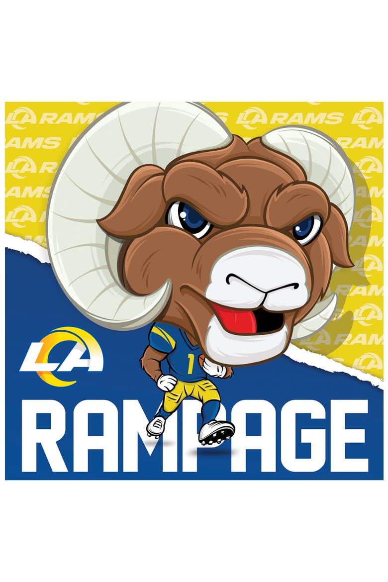 Los Angeles Rams Mascot 100 Piece Puzzle, Alternate, color, Multicolor
