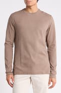 Robert Barakett Anderson Long Sleeve Geometric T-Shirt