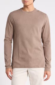 Robert Barakett Anderson Long Sleeve Geometric T-Shirt