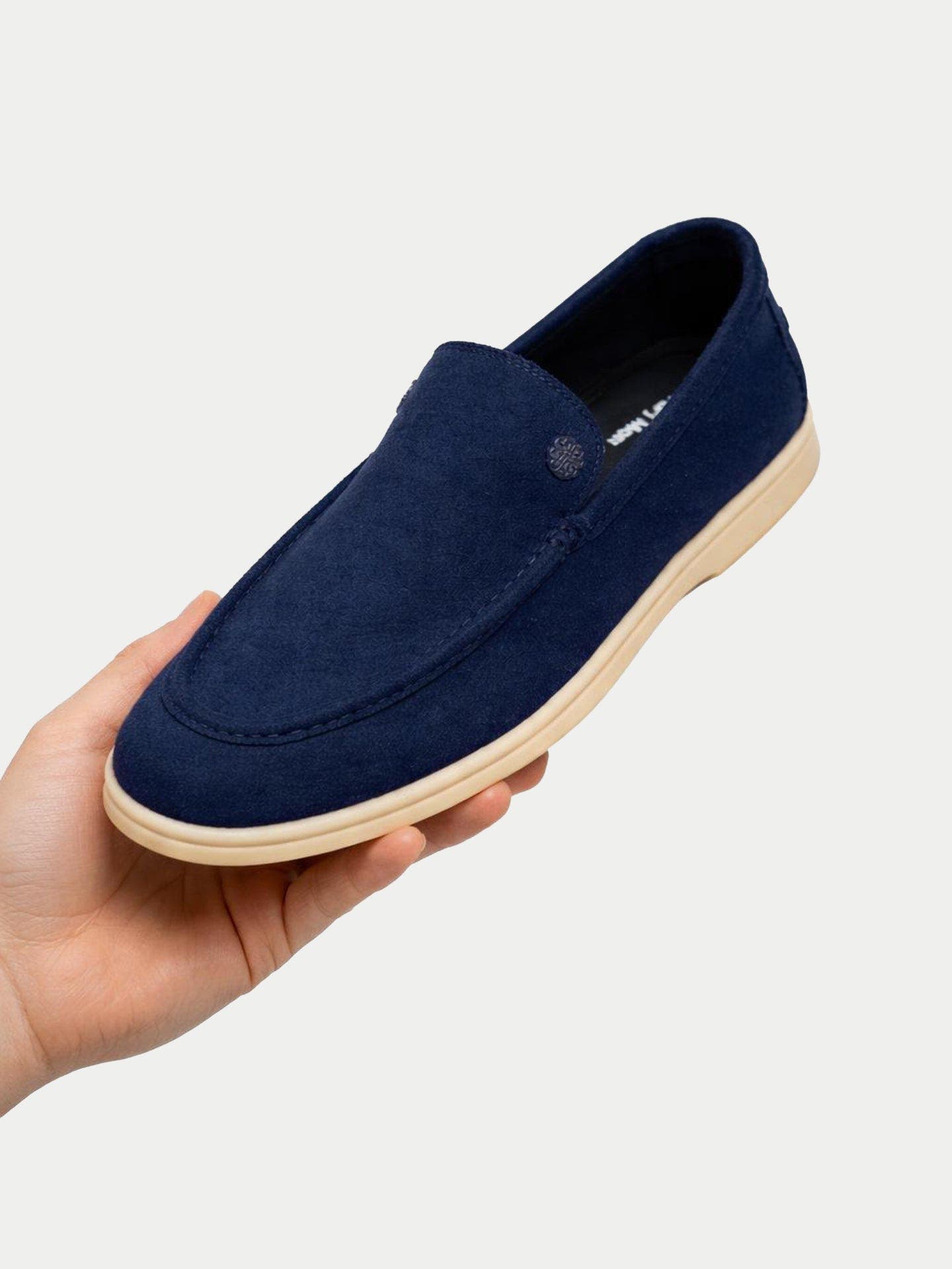 Cashmere Loafers, Alternate, color, navy