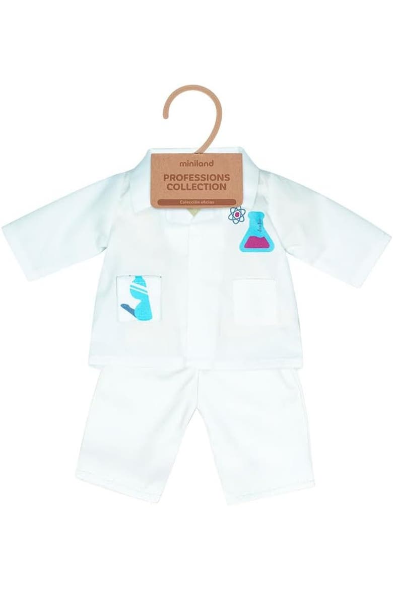 Scientist Doll Set 15 inch, Alternate, color, White Multi