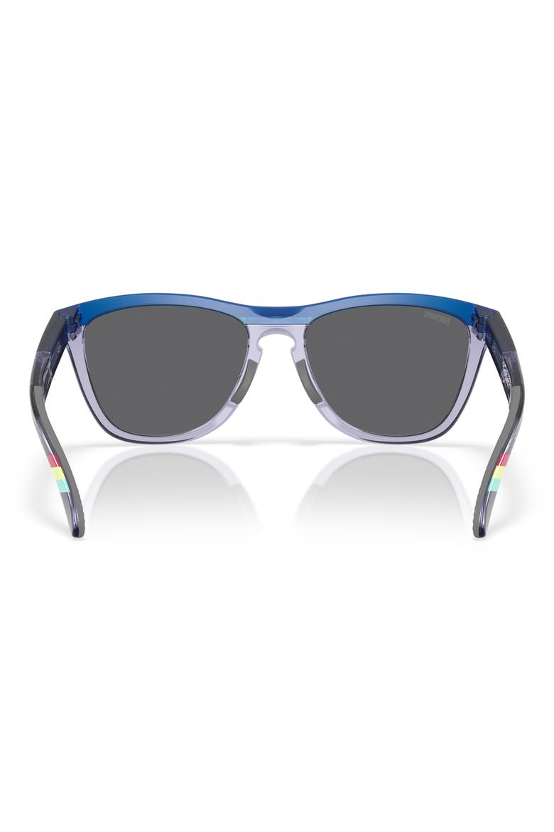 x Fortnite™ Brite Bomber Frogskins™ Range 55mm Prizm™ Polarized Keyhole Sunglasses, Alternate, color, BLACK BLUE