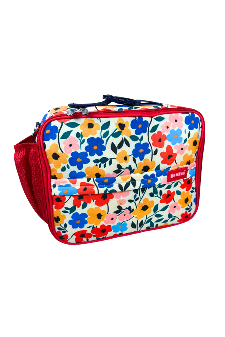 Chill Lunch Bag with Removable Gel Ice Packs, Alternate, color, Poppy Flowers