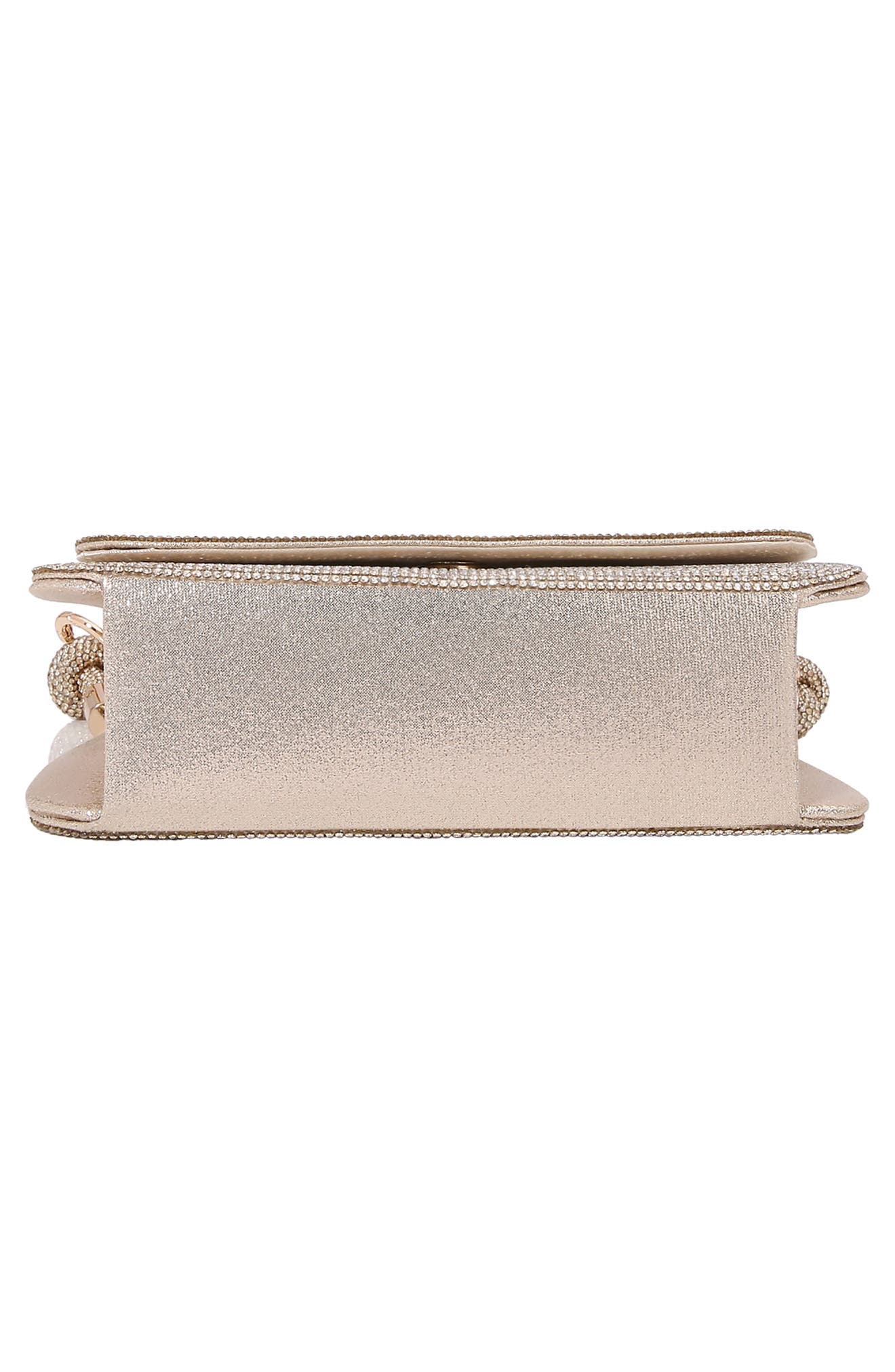 Rhinestone Shoulder Bag, Alternate, color, GOLD