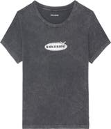 Zadig & Voltaire Alys Crystal Logo T-Shirt