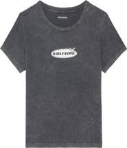 Zadig & Voltaire Alys Crystal Logo T-Shirt