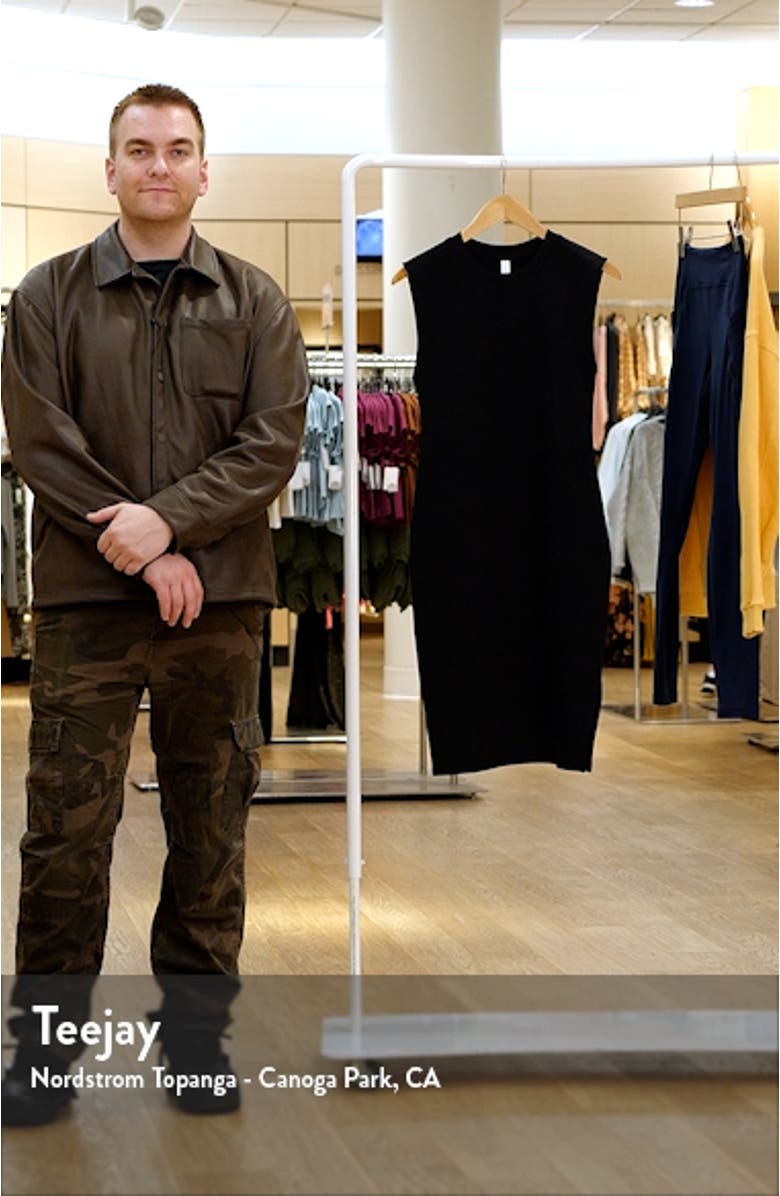 Live In Rib Midi Dress, sales video thumbnail