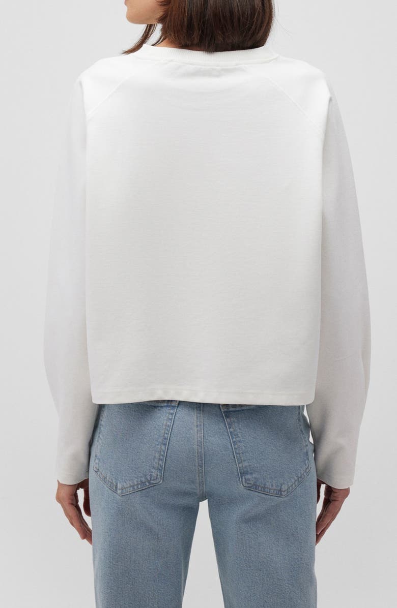 Mavi Jeans Crewneck Sweatshirt, Alternate, color, 