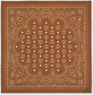 MCM Paisley Cotton-Silk Scarf