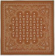MCM Paisley Cotton-Silk Scarf
