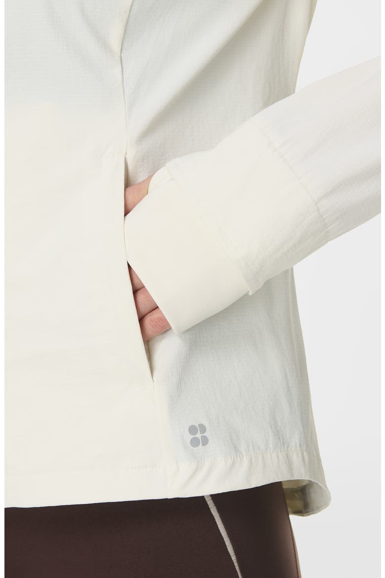 Ultimate Train Water Resistant Jacket, Alternate, color, LILY WHITE