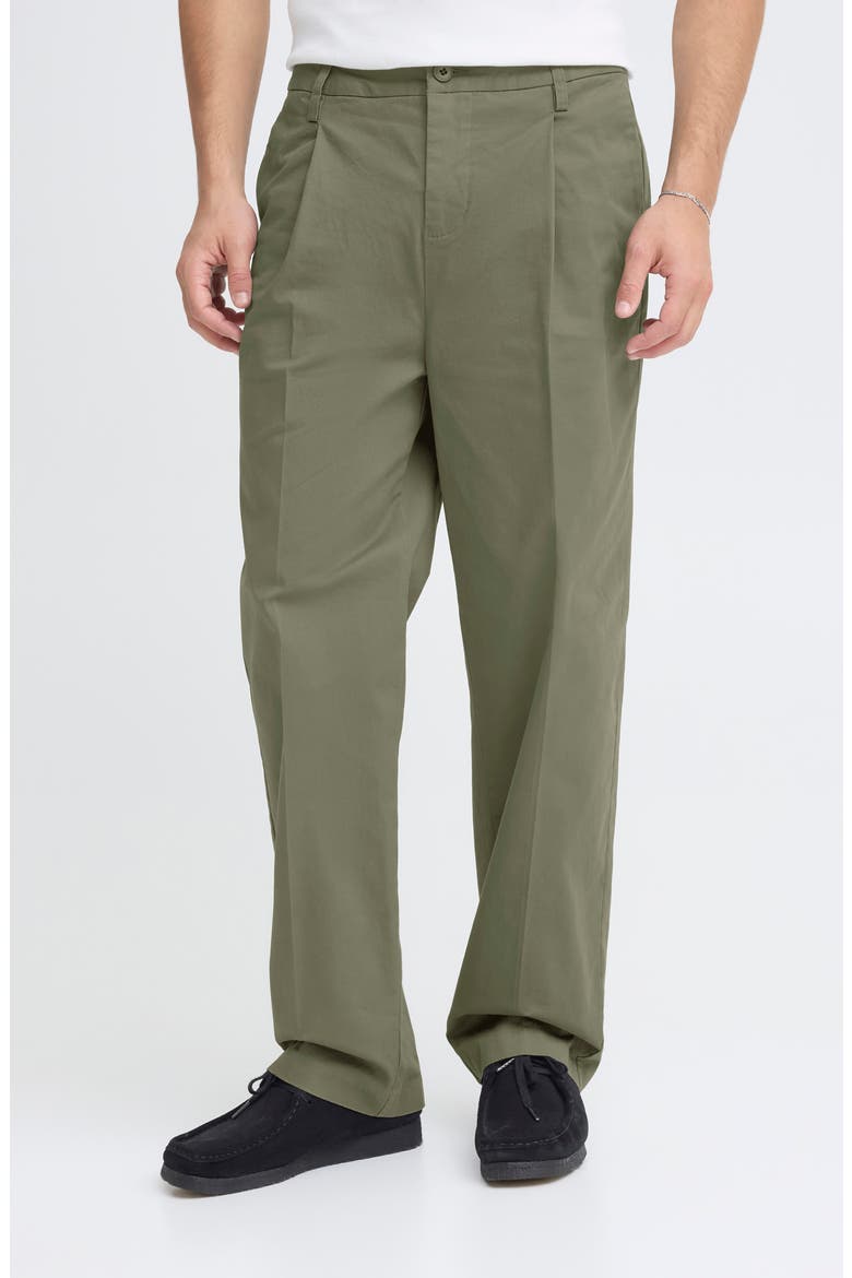 Pleated Chino Pants, Main, color, BEETLE