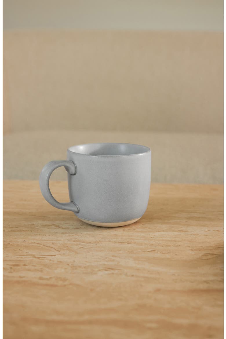 The Mugs Set of 4 Stoneware Mugs, Alternate, color, STONE BLUE