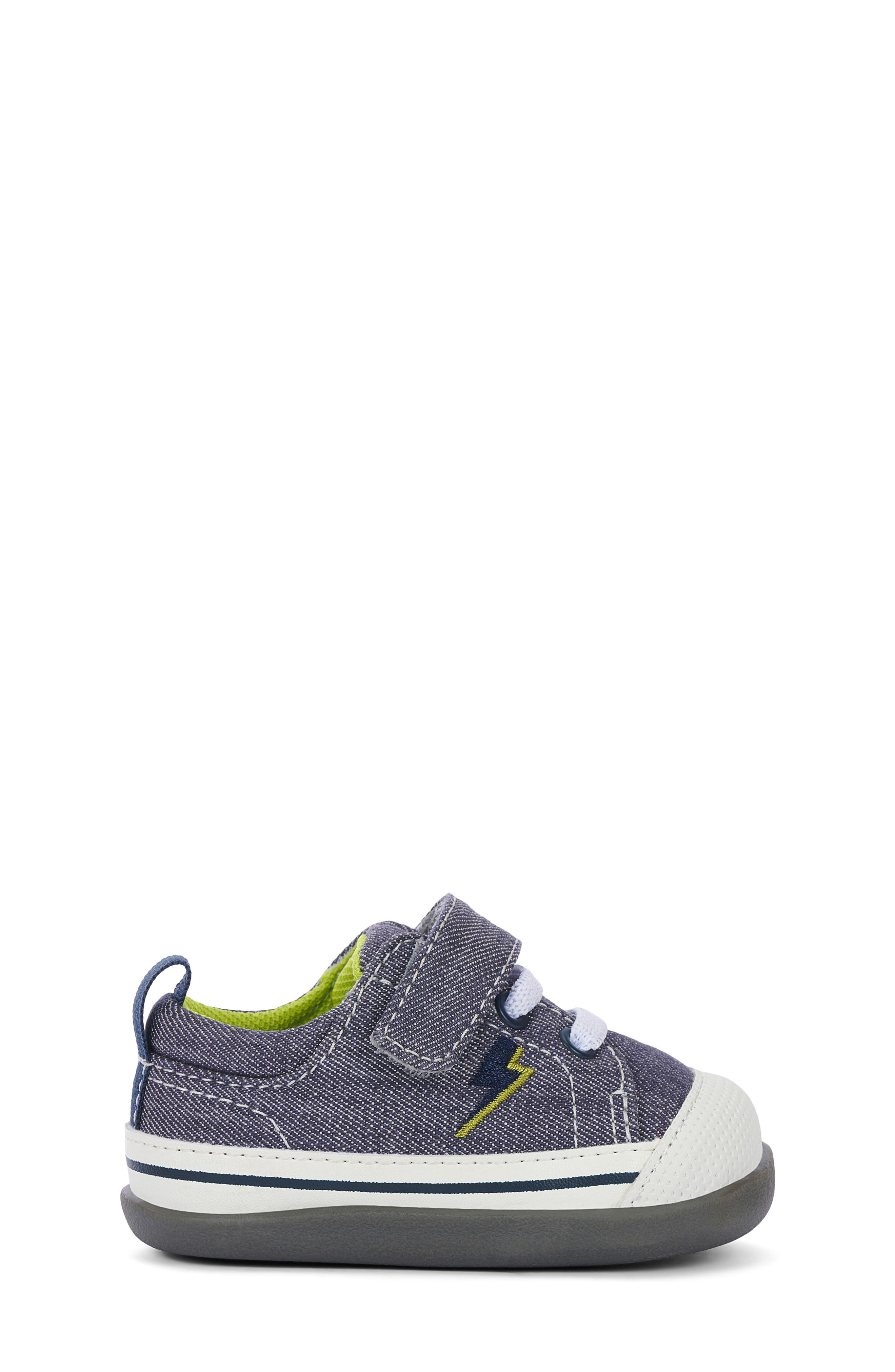 See Kai Run Stevie II Sneaker, Alternate, color, Gray/ Lightning