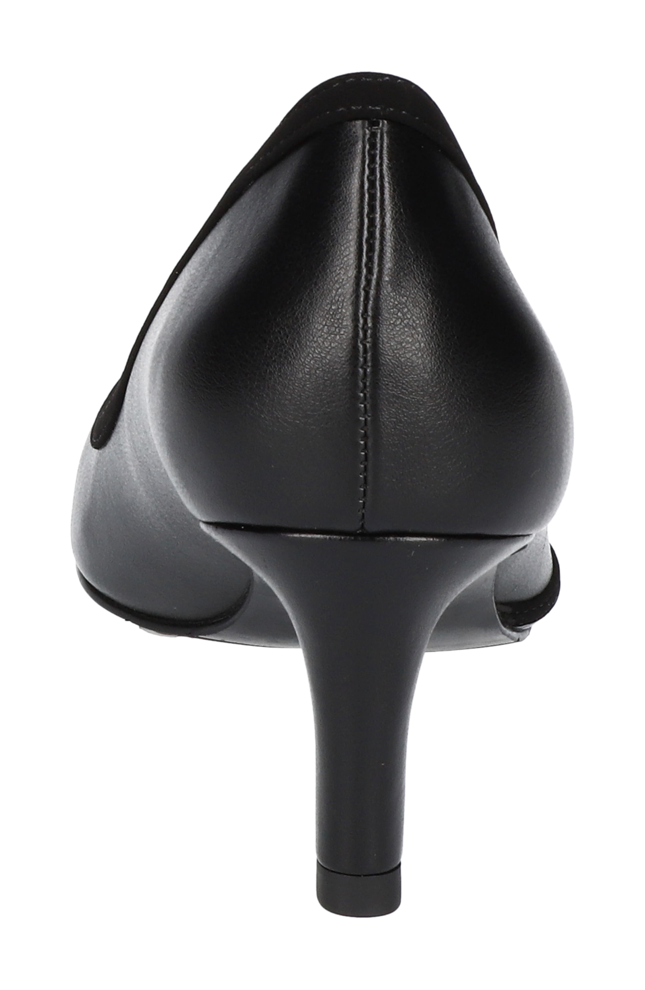 EASY STREET Nobel Kitten Heel Pump - Multiple Widths Available, Alternate, color, Black