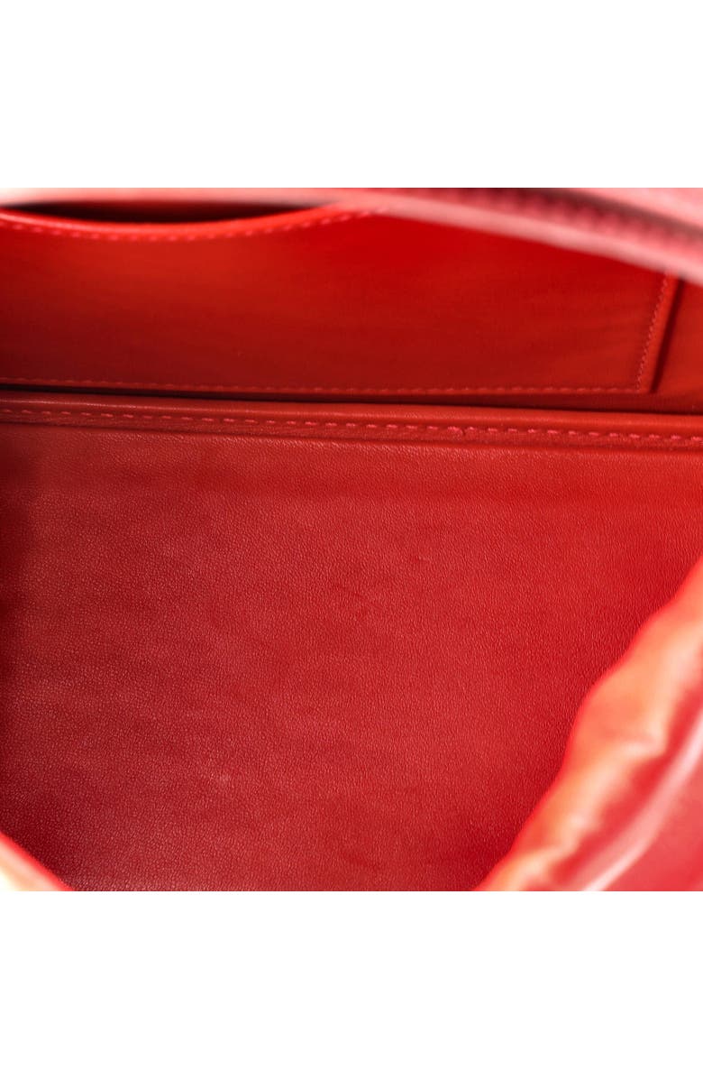 Pre-Owned Hermes De Paris Drawstring Handbag Epsom, Alternate, color, Rouge Vif