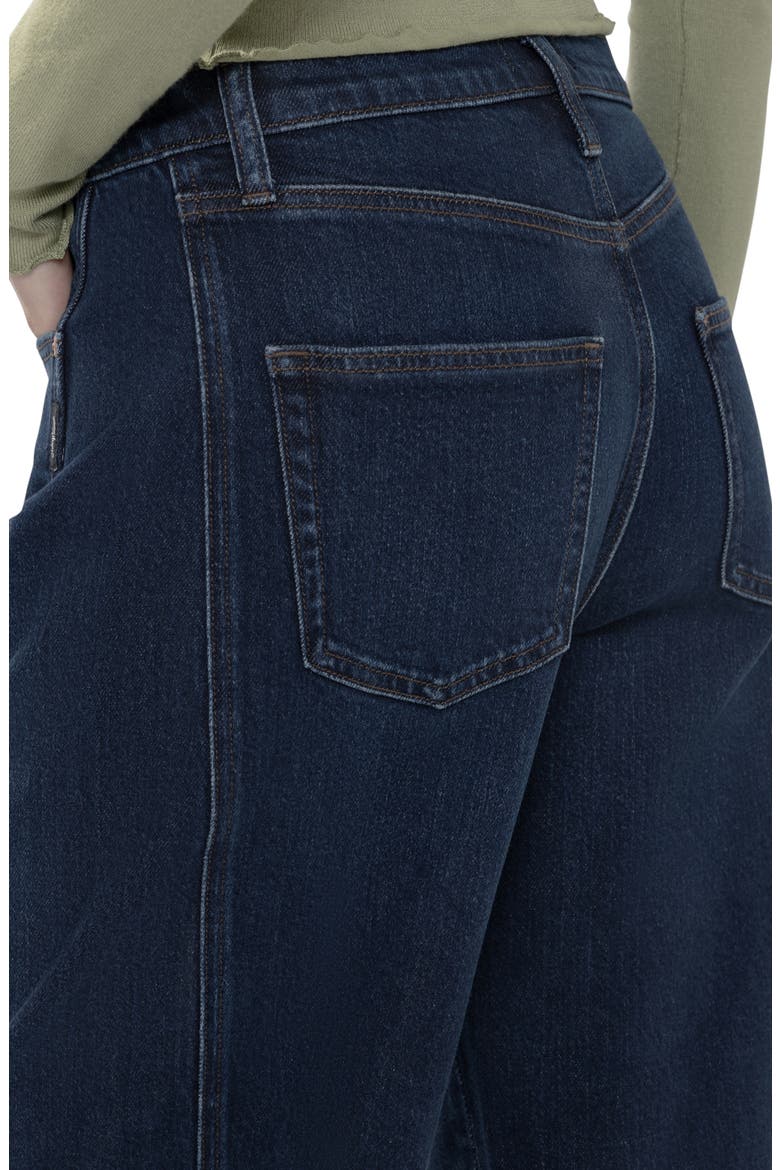 Slim Barrel High Waist Ankle Jeans, Alternate, color, RADIANT