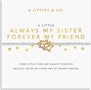A Littles & Co A Little 'Always My Sister, Forever My Friend' Bracelet
