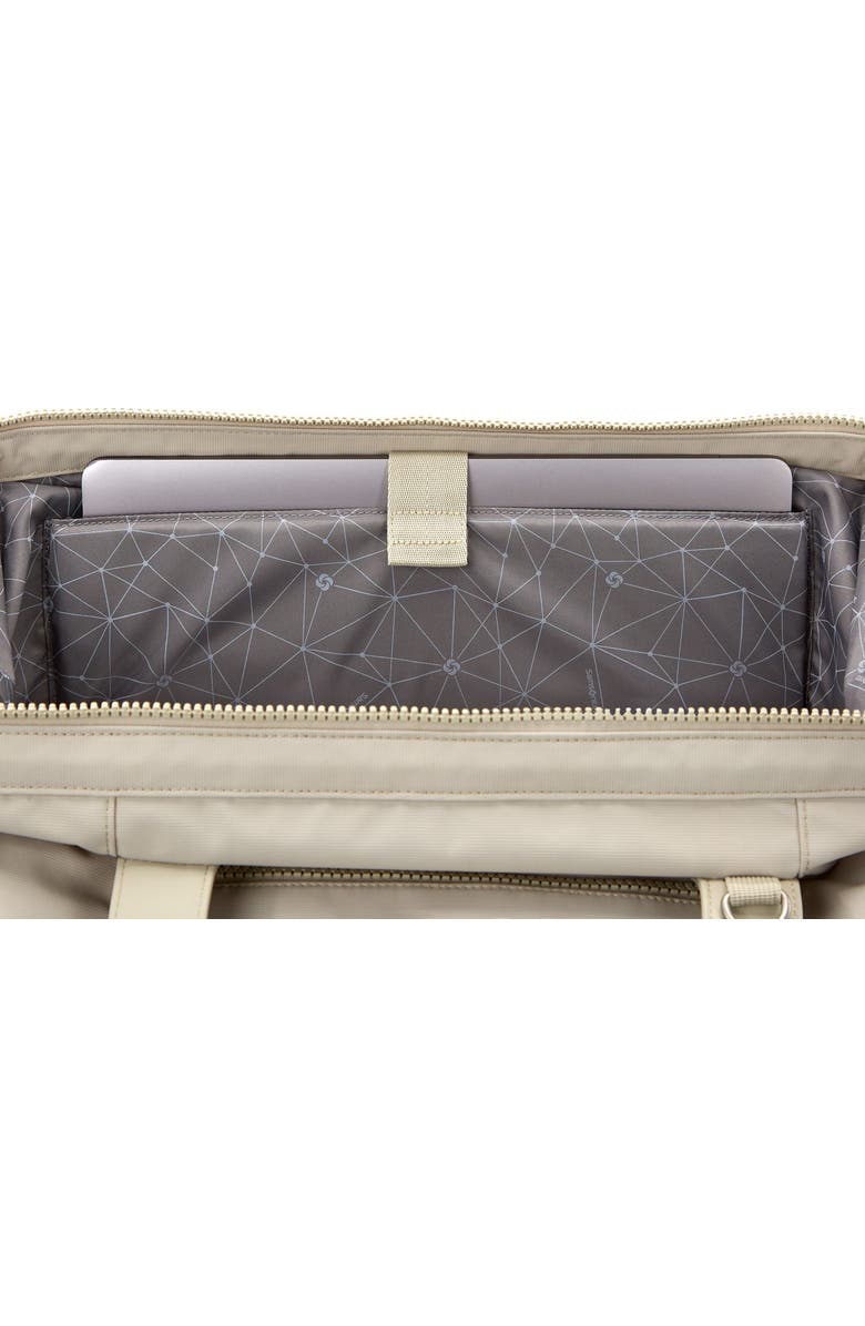 Samsonite Better Than Basic Drop Bottom Weekender, Alternate, color, Limestone Grey