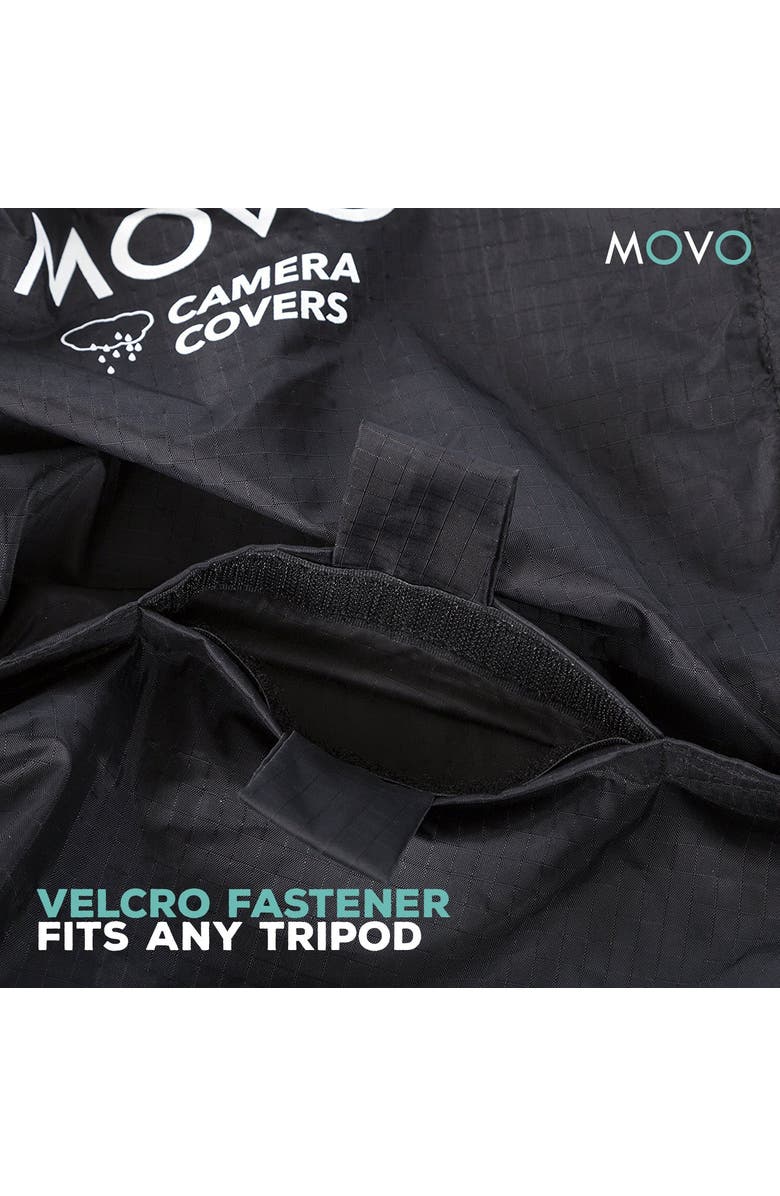 MOVO CRC17 Storm Raincover Protector for DSLR Cameras, Lenses, Photographic Equipment, Alternate, color, Black
